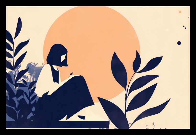 Plakat 30x20cm Kontemplacja zdjęcie 2