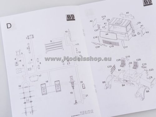 SSM MAZ-5551 Dumper Truck (later version) (model kit) na Arena.pl