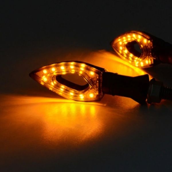 4 KIERUNKOWSKAZY MOTOCYKLOWE LED DO SKUTERA MOTOCYKLA QUAD KIERUNKI MIGACZE zdjęcie 3