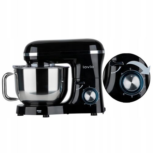 Robot kuchenny MIKSER PLANETARNY Z MISĄ 6,2L 1900W MOCNY TRWAŁY AKCESORIA na Arena.pl