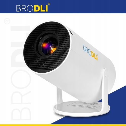 PROJEKTOR LED PRZENOŚNY RZUTNIK MULTIMEDIALNY ANDROID TV WI-FI na Arena.pl