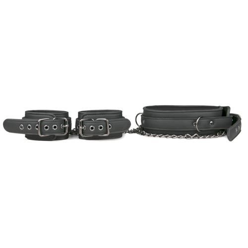 Kajdanki-Leather Collar With Handcuffs zdjęcie 5