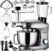 ROBOT KUCHENNY PLANETARNY MIKSER Z MISĄ KERCH ROTARY 4000W GREY 6,2L