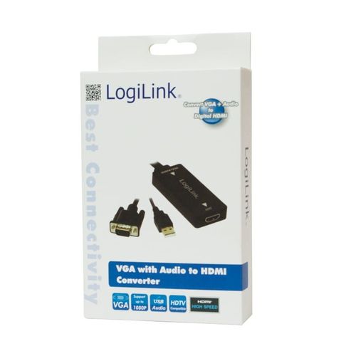 LogiLink Konwerter VGA do HDMI z audio na Arena.pl
