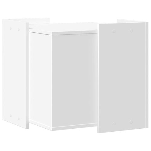 Szafka na kuwetę, biała, 53x53x51 cm, materiał drewnopochodny na Arena.pl