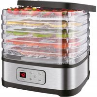 MOCNA SUSZARKA LCD DO GRZYBÓW OWOCÓW WARZYW RYBY EKO REGULACJA 5 SIT ZESTAW
