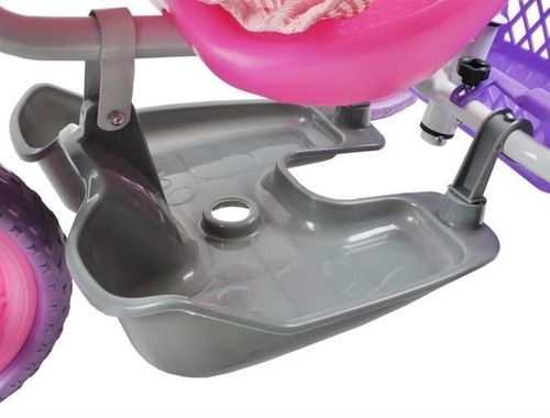 Rowerek trzykołowy basic - różowy na Arena.pl