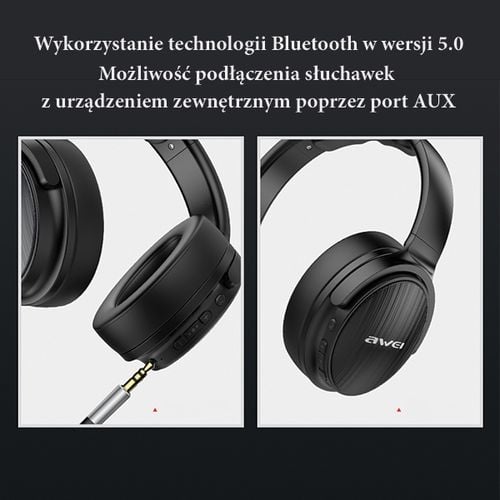 awei słuchawki nauszne bluetooth a780blczarny/black na Arena.pl