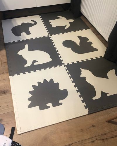 MATA PIANKOWA EVA ZWIERZĄTKA DUŻE PUZZLE 180x120 cm DLA DZIECI RICOKIDS na Arena.pl