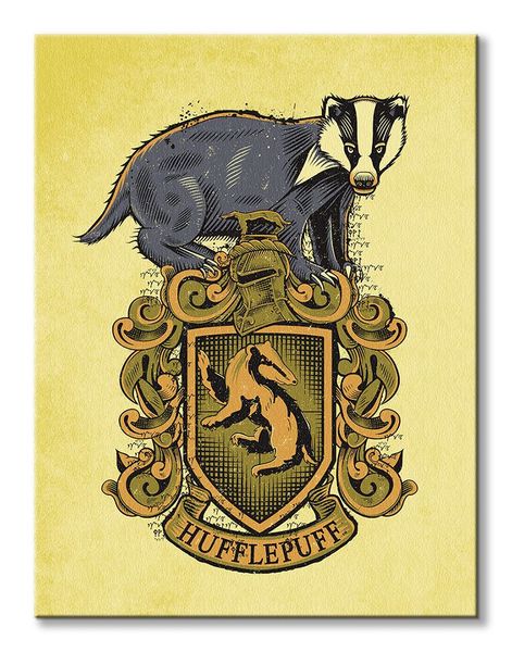 Harry Potter Hufflepuff - obraz na płótnie 60x80 cm zdjęcie 2