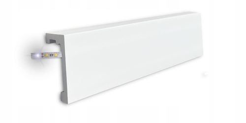 Listwa Karniszowa LED Gzyms Maskownica Karnisza 10 cm "93" - 2 metry na Arena.pl