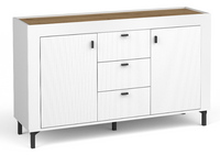 Nowoczesna Komoda 137 cm Biała 2D3SZ ROSA DL 3 kolory