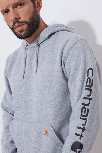 bluza carhartt midweight logo sleeve na Arena.pl