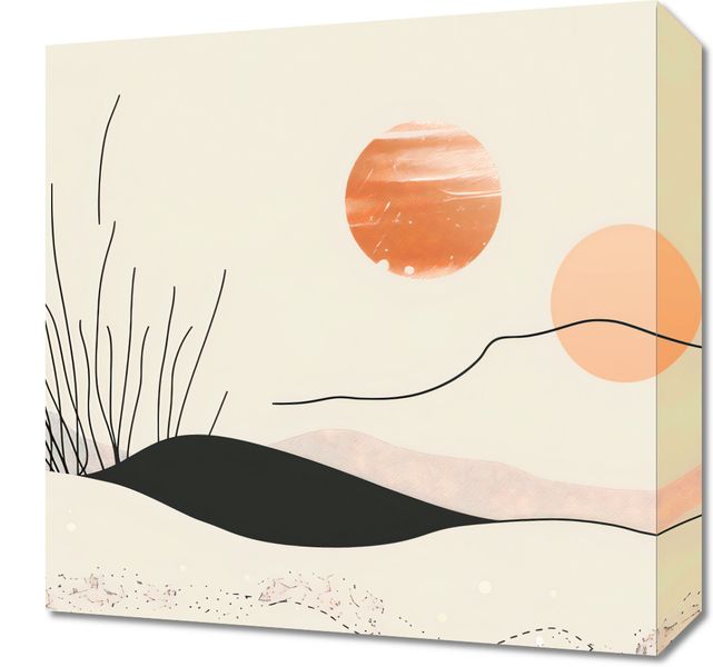 Obraz 40x40cm Miękkie Wzgórze zdjęcie 1