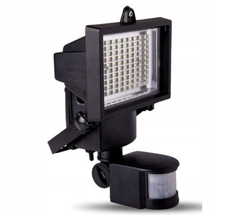 HALOGEN SOLAR 50W 100LED Z CZUJNIKIEM na Arena.pl