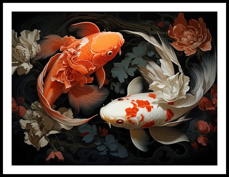 Plakat 80x60cm Harmonijny Taniec zdjęcie 3