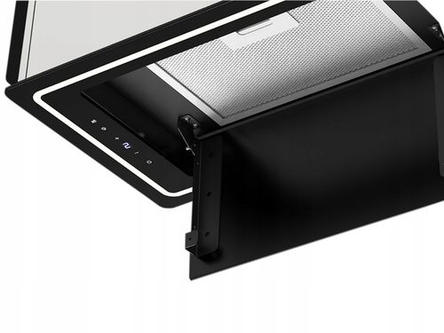 Okap kuchenny podszafkowy do zabudowy 52cm czarny LED premium Berdsen na Arena.pl