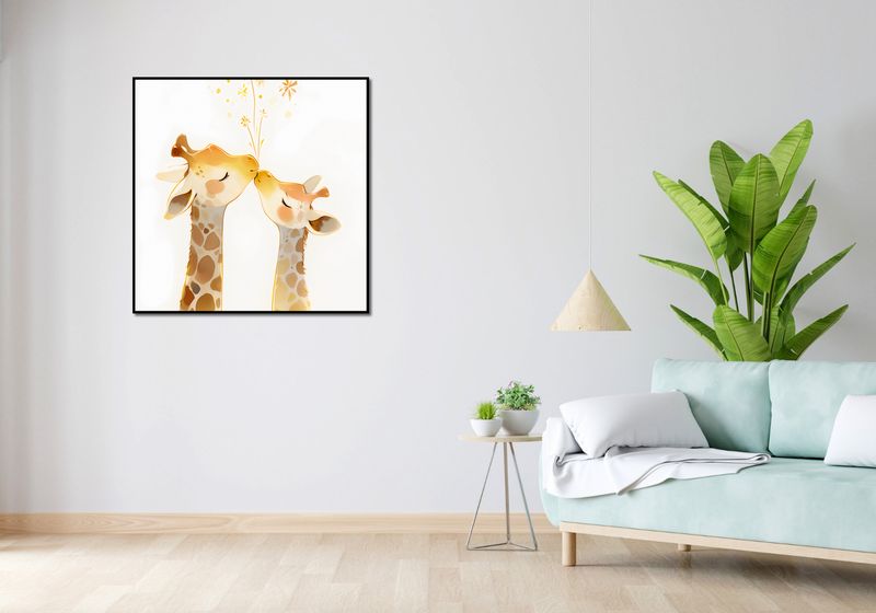 Plakat 90x90cm Czułość w Miłości zdjęcie 4