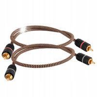KABEL 2 RCA - 2x RCA INTERKONEKT AUDIO PROSON ARCTIC SERIES RCA CABLE 0,5m