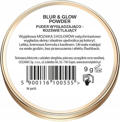 AA WINGS OF COLOR Star Secrets Puder prasowany wygładzająco-rozświetlający na Arena.pl