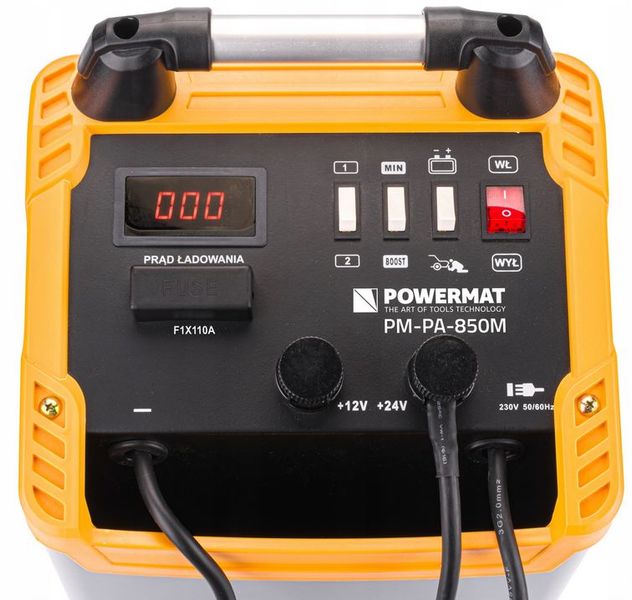 PROSTOWNIK AKUMULATOROWY Z ROZRUCHEM 850A 12/24V PM-PA-850M zdjęcie 4