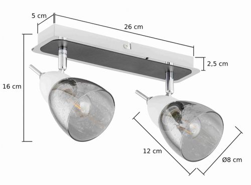 Spot 2xE14 DARK SKY 1510 na Arena.pl