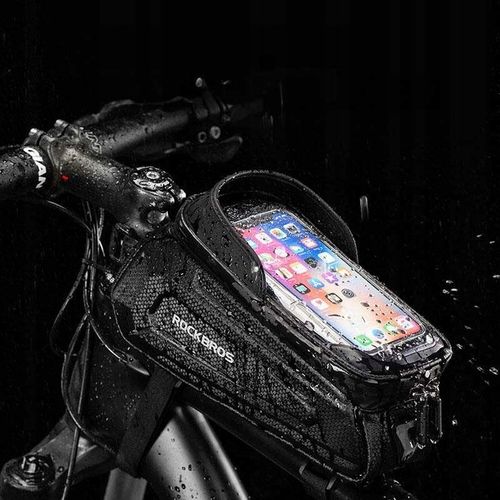 ROCKBROS SAKWA ROWEROWA TORBA NA RAMĘ PANCERNA Z POKROWCEM NA TELEFON 1,5L na Arena.pl
