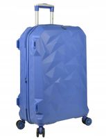 WALIZKA PODRÓŻNA ROZMIAR ŚREDNI M 4KOŁA 80L BAGIA PREMIUM ABS KOLORY