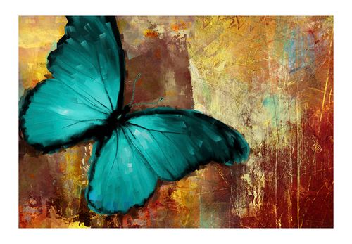 Fototapeta - Painted butterfly 400x270 na Arena.pl