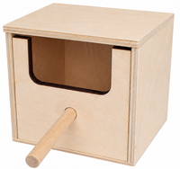 PINOKIO Budka lęgowa P-10 lęgówka domek ptaków mewek zeberek 12x11,5x11 cm