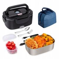 ELEKTRYCZNY LUNCH BOX PODGRZEWACZ OBIAD 12V/24V/220V