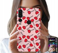 ETUI DO HUAWEI P20 PRO - KOBIECE, MODNE WZORY LIZAKI W SERCA CASE