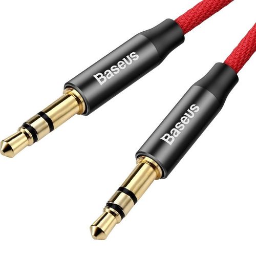BASEUS M30 AUX CABLE 100CM RED/BLACK na Arena.pl