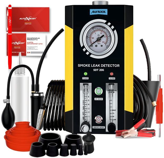 GENERATOR DYMU AUTOOL SDT 206 TESTER SZCZELNOŚCI zdjęcie 3