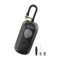 Kompresor przenośny AKUMULATOROWY sprężarka wyświetlacz 10 BAR LED adaptery