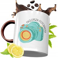 Kubek Bordowy Dla Fotografa Na Urodziny Prezent Z Nadrukiem Ze Zdjęciem