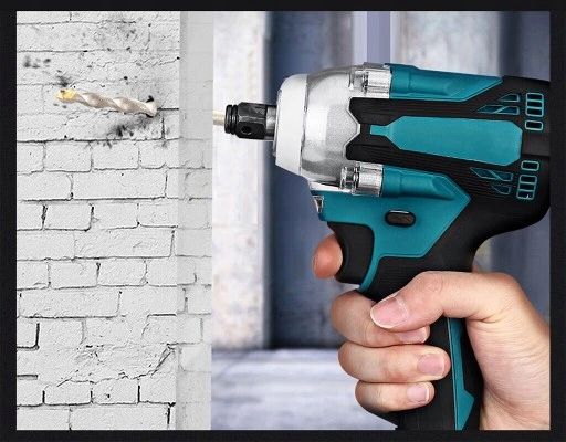 AKUMULATOROWY KLUCZ UDAROWY BEZSZCZOTKOWY 650Nm 1280W + 3x BATERIA 18V zdjęcie 11