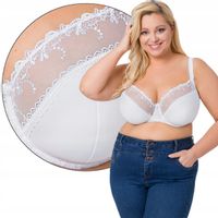 AVA biustonosz MAXI AV-1030 SEMI-SOFT biały 75L