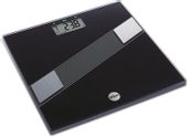 Waga osobowa elektryczna Eldom TWO140/C, szklana, czarna, do 150 kg, pomiar tłuszczu