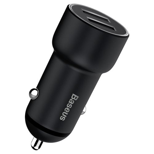 Ładowarka Samochodowa 2xUSB Baseus FastCharge 3.4A czarna na Arena.pl