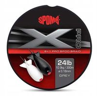 2 x PLECIONKA FOX SPOMB X PRO BRAID GREY 0.18mm 300m