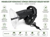 CYFROWY MIKROFON PODSŁUCH KIERUNKOWY 120m NAGRYWANIE SD MP3