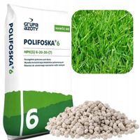 NAWÓZ POLIFOSKA 6 GRUPA AZOTY 10KG TRAWNIK 6-20-30 DO TRAWNIKA OGRODU