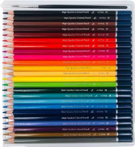 Kredki ołówkowe akwarelowe (24 kolory) na Arena.pl