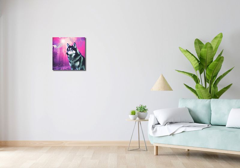 Obraz 40x40cm Wilczy Duch zdjęcie 2