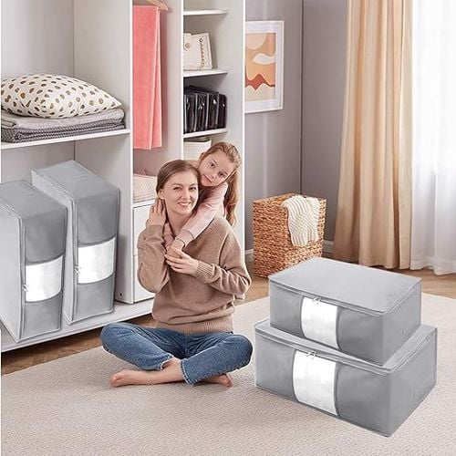 Pojemnik Organizer do Szafy Łóżko na Ubrania 2 szt na Arena.pl