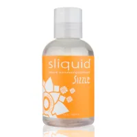 sliquid naturals sizzle 125 ml - wodny żel intymny z efektem termicznym