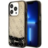 Guess GUHCP14LLC4PSGK iPhone 14 Pro 6.1" czarny/black hardcase Liquid Glitt