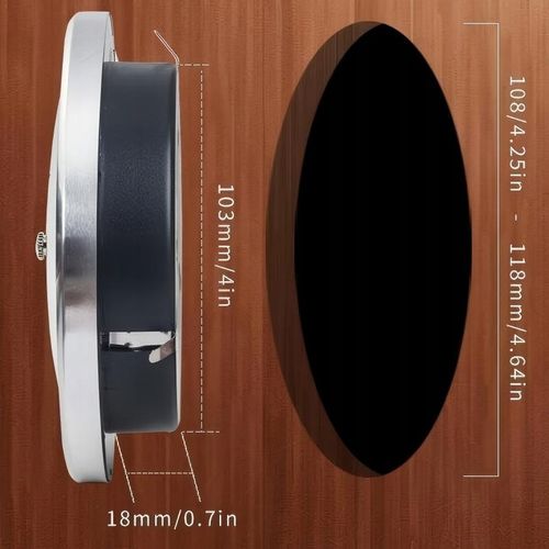 130mm okrągła Barometr ścienny Termometr Higrometr wilgotność Stacja na Arena.pl