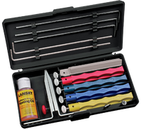 Zestaw profesjonalnych ostrzałek do noży Lansky LKCPR